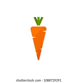Carrot Vector Template Design Illustration