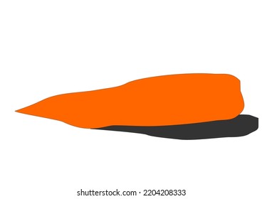 vector de zanahoria Uso para imágenes de cocina saludable.