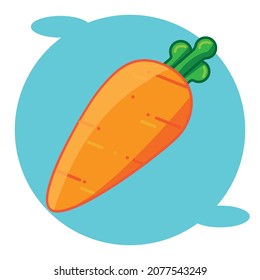TRABAJO VEKTOR DENGAN FONDO PUTIH DAN BULATAN BIRU DI TENGAHNYA.VEGETABLE VEKTOR