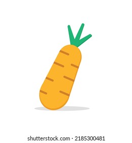 carrot vegetable icon vector illustration, good for food, vegetables tema theme