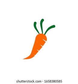 Plantilla de ilustración vectorial de icono de diseño de logotipo de verduras de zanja