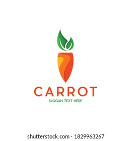 Carrot Vegetable Nature Ecology Nutrition Creative Logo