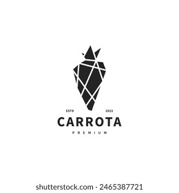 ilustración de diseño de logotipo de icono de Vector de carrota 6