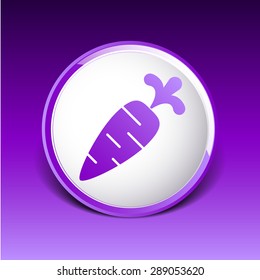 Carrots polygons trend logo icon vector style signs.