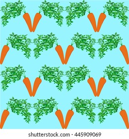  carrots seamless background
