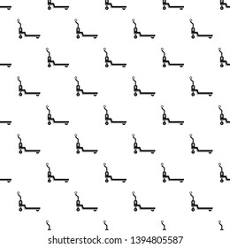 Carry pallet pattern seamless vector repeat geometric for any web design