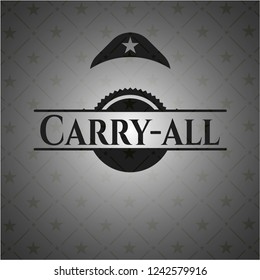 Carry-all dark emblem