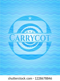 Carrycot water style emblem.