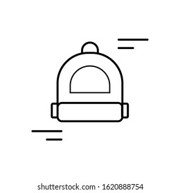 carrying bag icon template design