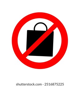 Carrying bags is prohibited | Eps, Vector, Logo, ilustrasi, Design, Ornament, Abstract, Background, layout, icon 