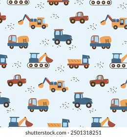 cars children  llustration   flat vector illustration