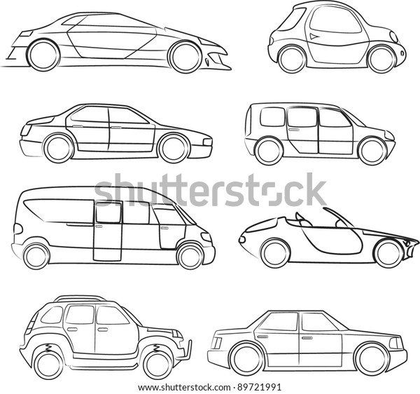 cars collection -
vector