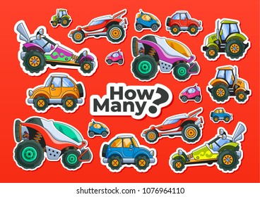 Cars Counting Children Educational Game