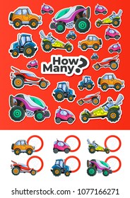 Cars Counting Children Educational Game