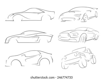 Cars design set
