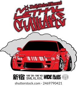 Cars Design TSHIRT | RedCars | Lethal Culture | 