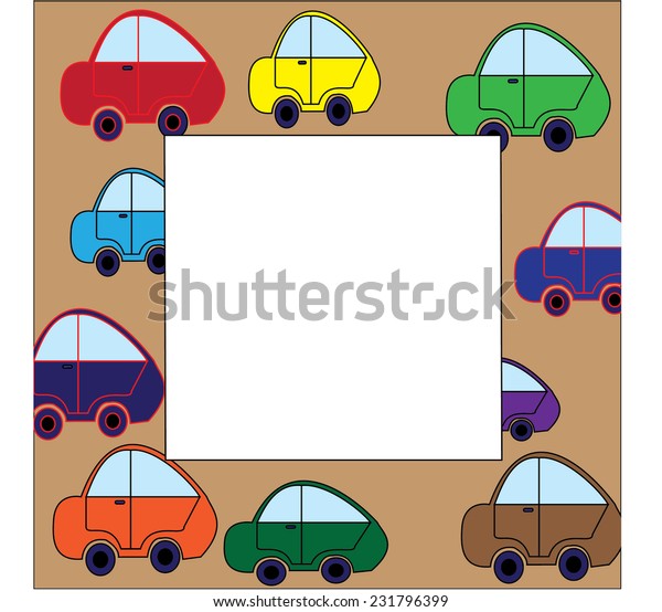 cars frame for children\
