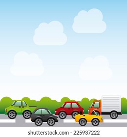 cars graphic design , vector illustration cars graphic design , vector illustration