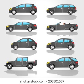 Cars Icon Set