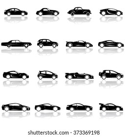 Cars Icon Set- Illustration