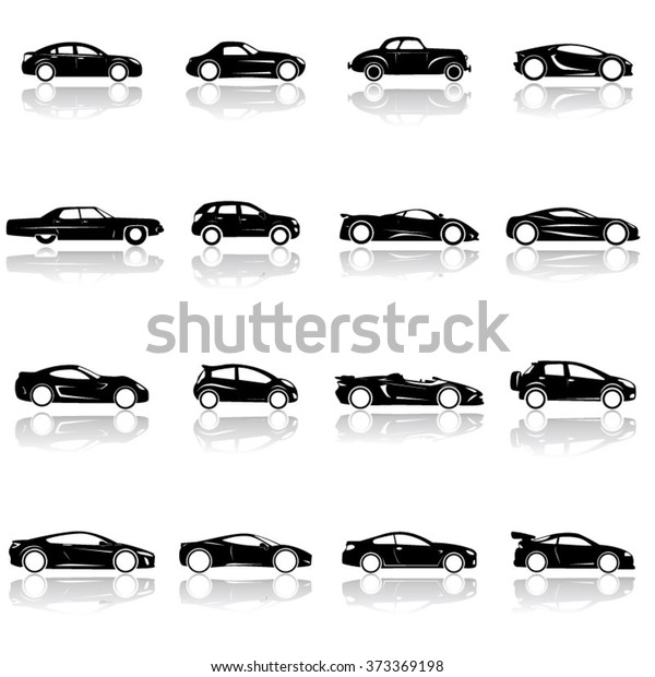 Cars Icon Set-\
Illustration