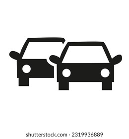 Icono blanco de ilustración de coches en gris, icono de coche,vector de coche,Icono de coche plano,icono de la parte delantera del coche,frontal,coche,coches