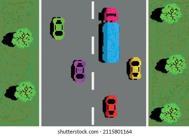 vector de píxeles de juegos antiguos