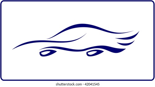 Cars on a white background. Element for design vector illustration.