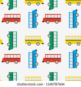 Cars Seamless Pattern