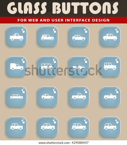 Cars\
simply simply symbols for web and user\
interface