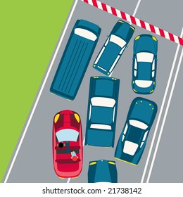 Cars in Traffic/Block