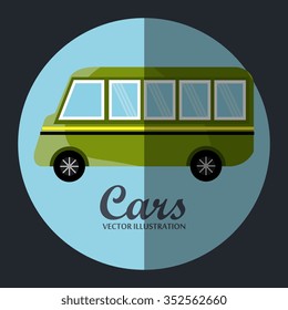 Cars and vehicles graphic icon design, vector illustration eps10