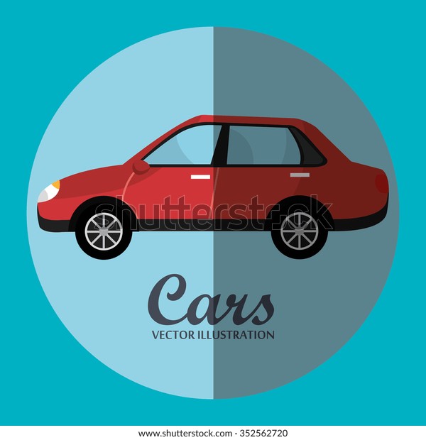 Cars and vehicles graphic icon design, vector\
illustration eps10