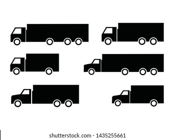 cars and vehicles transport icon set