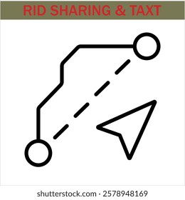 car-sharing Icon. Simple line art style icons pack. Car and rent simple minimal thin icons. Related car rent, repair, transport, and travel. Editable stroke. illustration. Vector icons.eps 10