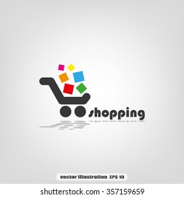 Cart Icon Stock Vector (Royalty Free) 388506325