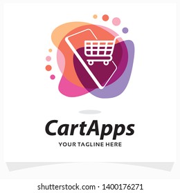 Cart Apps Logo Design Template