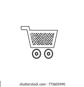 cart button vector icon