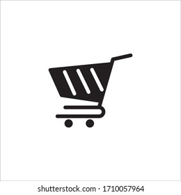 Ilustración de vectores de icono de Carro Commerce