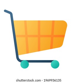 cart commerce shopping buy single isolated icon with smooth style