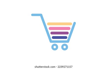 Cart Creative Concept Logo Design Template