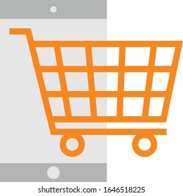 Conjunto de iconos Cart - Ecommerce. Ilustración vectorial plana de alta calidad para sitio web y aplicación móvil.
