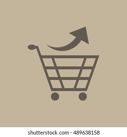 Cart Flat design