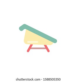 Cart full of leaves, illustration, vector 