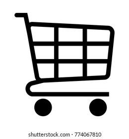  cart Glyph icon