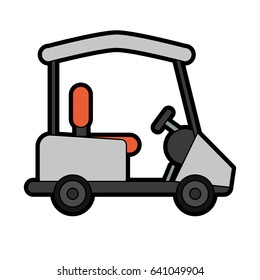 cart golf related icon image
