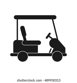 Cart of golf sport design