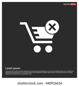 cart icon. Basket icon.