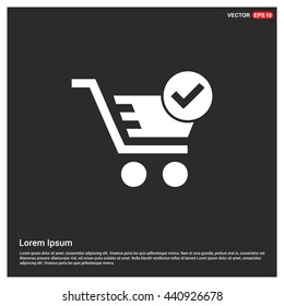cart icon. Basket icon