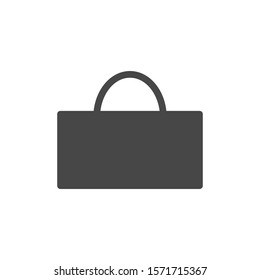 Cart icon, buyer sign isolated on a white background. Online store or e-shop concept. Flat design style
